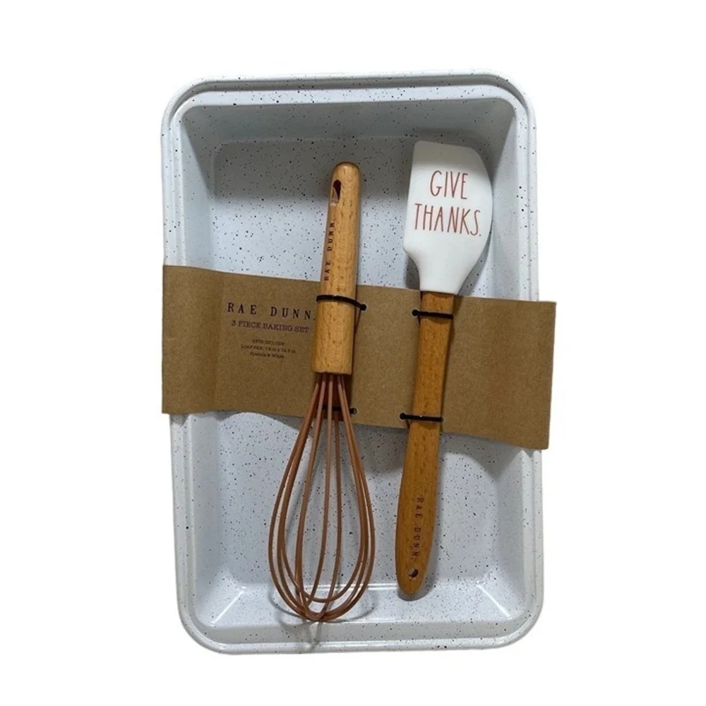 Rae Dun 3pc Baking‎ Set GIVE THANKS